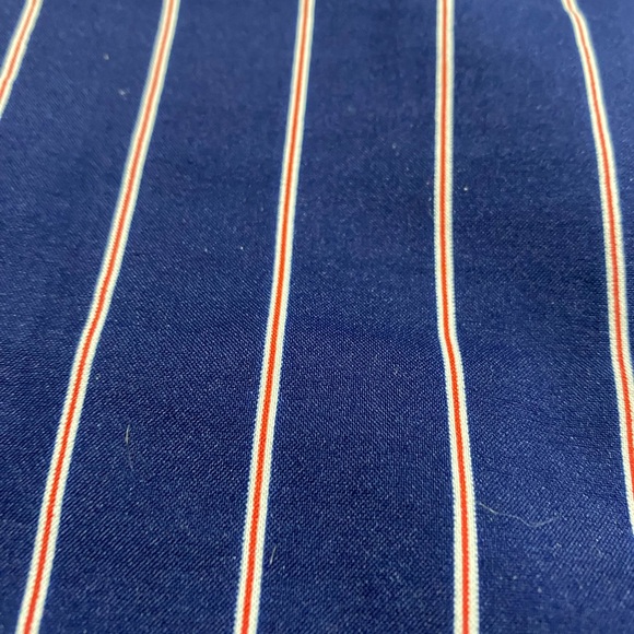 Vintage Striped Short Sleeve Blouse - Picture 3 of 6